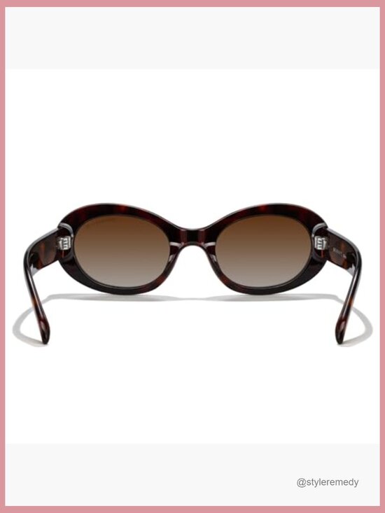 Modern Oval Round Acetate Sunglasses UV400 Polarized main image 6